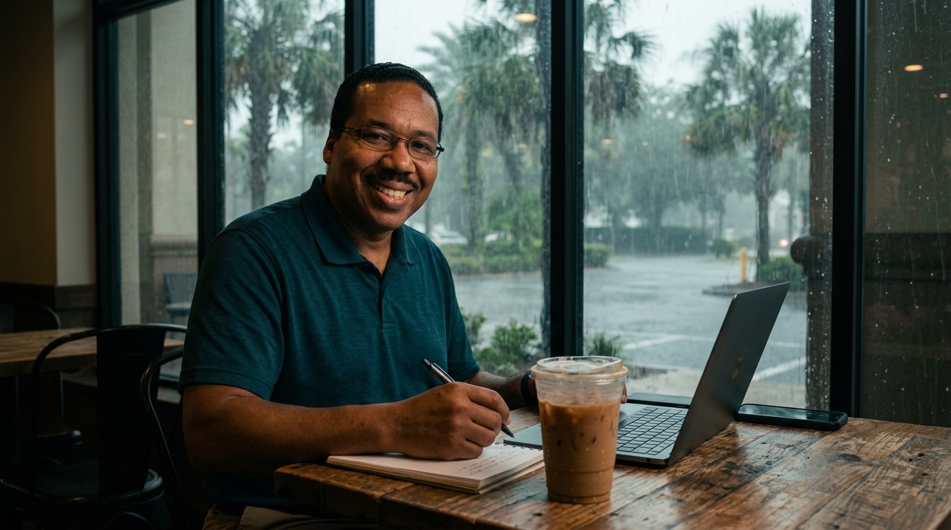 The Stormy Coffee Shop