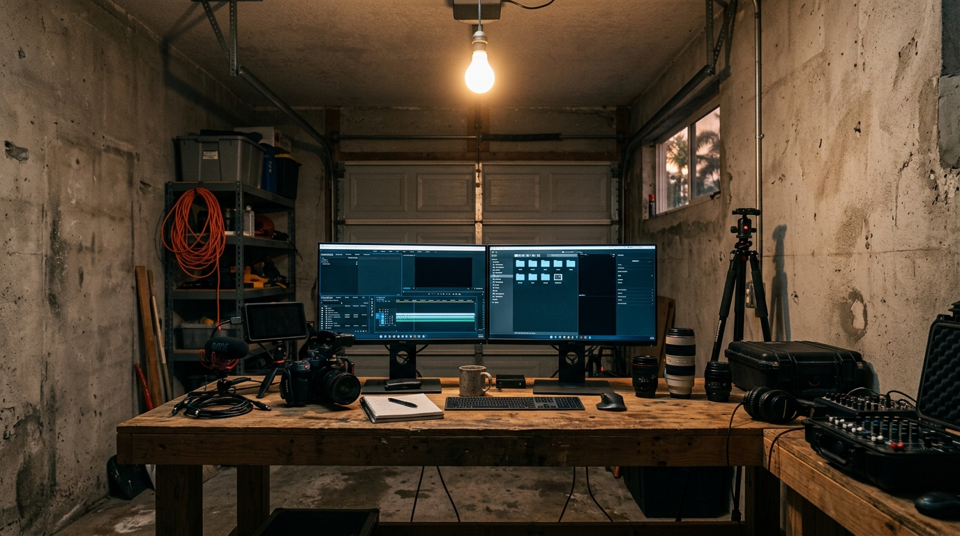 The Garage Studio Setup