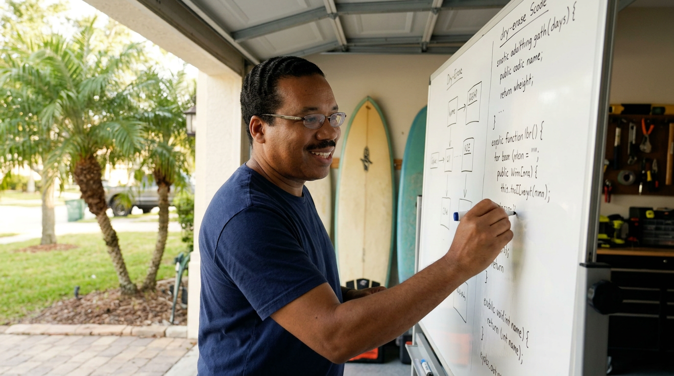 The Garage Whiteboard